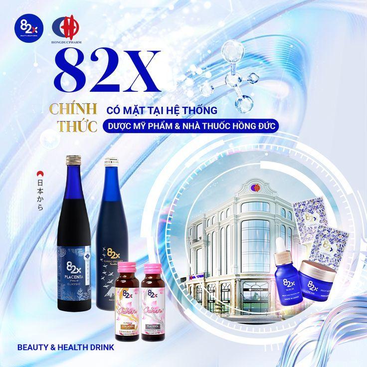 82X chính thức có mặt tại hệ thống Dược Mỹ phẩm & Nhà thuốc Hồng Đức