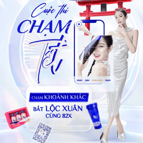 Cuộc thi Chạm Tết: Chạm khoảnh khắc - Bắt lộc xuân cùng 82X