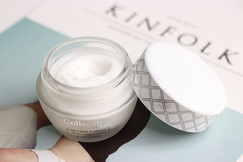 Kem Dưỡng 3W Clinic Collagen Whitening Cream