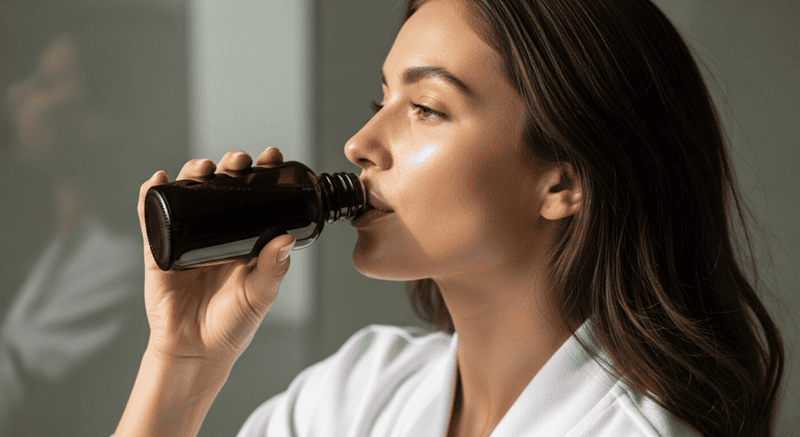 Thiết kế bao bì nhỏ gọn giúp bạn duy trì thói quen uống collagen đều đặn