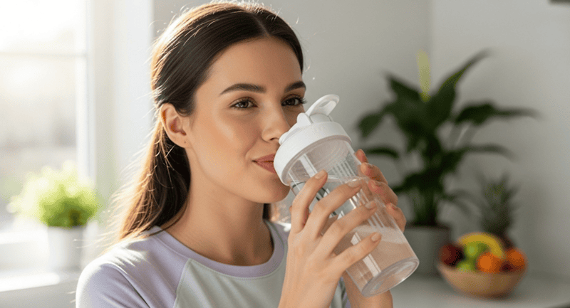 Dạng bột phù hợp với người muốn kết hợp collagen vào thức uống hằng ngày