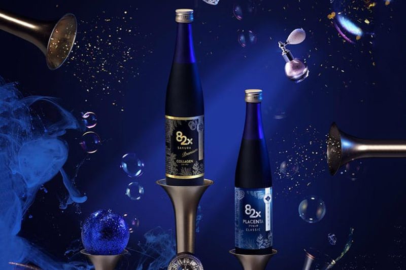 82X tiên phong với nước uống Collagen & Placenta chứa Fucoidan và Tế bào gốc