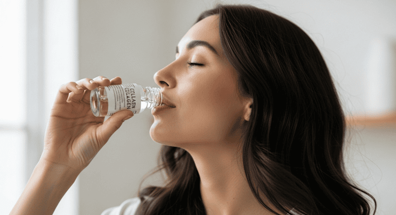 Dạng nước là một trong những loại collagen dễ hấp thu nhất, phù hợp với người có nhu cầu làm đẹp nhanh hoặc hệ tiêu hóa kém
