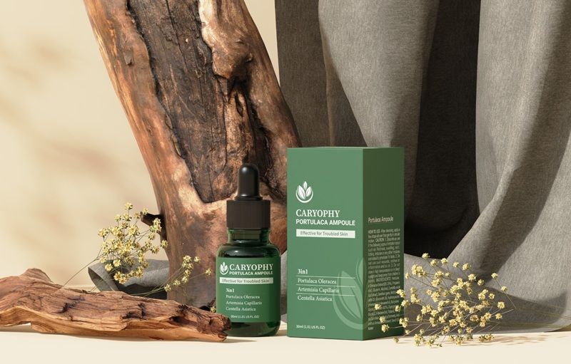 Toner cho da mụn ẩn Caryophy Portulaca
