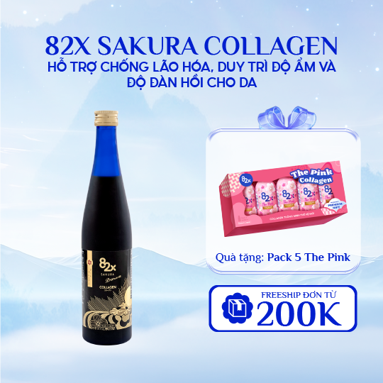 Thực Phẩm Bảo Vệ Sức Khoẻ Collagen 82X 120000 Sakura Premium