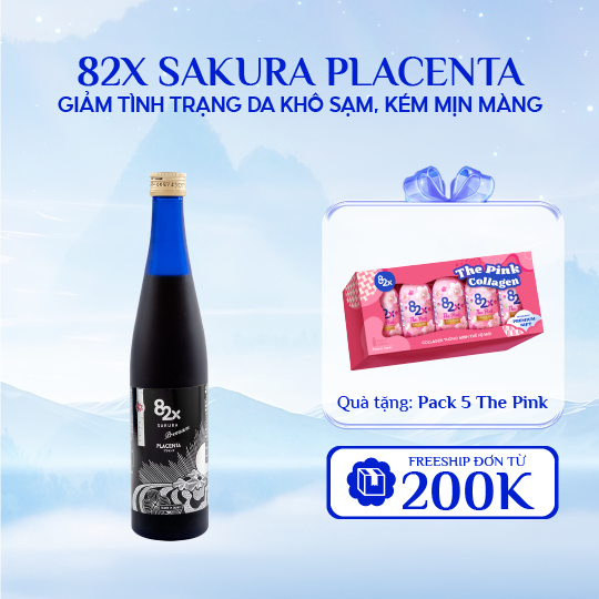 Thực Phẩm Bảo Vệ Sức Khoẻ Placenta 82X 450000 Sakura Premium