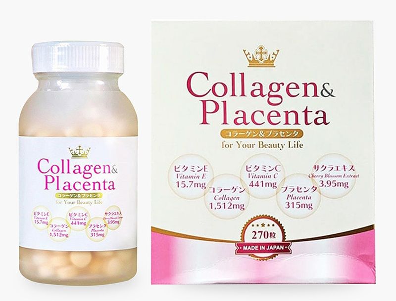 Viên Collagen Placenta For Your Beauty Life