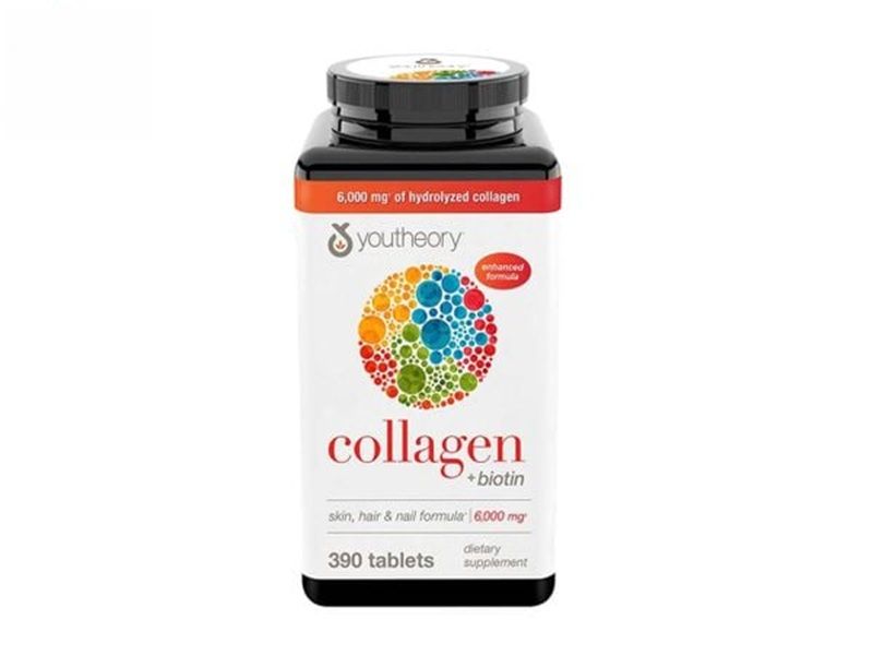 Viên Uống Bổ Sung Collagen Advanced Formula 390 Của Mỹ