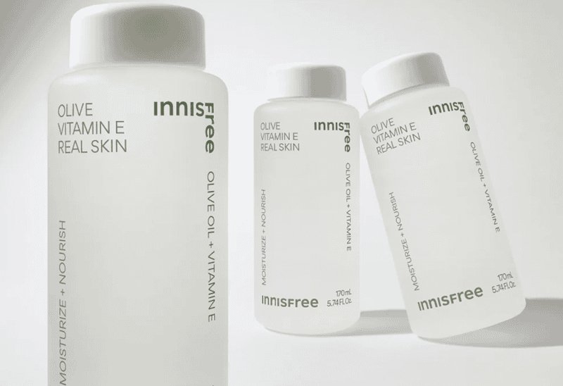 Toner cấp ẩm cho da khô Innisfree Olive Real Skin