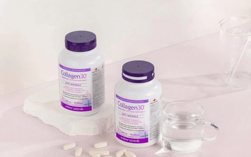 Collagen 30 Anti Wrinkle Webber Naturals 2500mg đến từ thương hiệu nổi tiếng Canada