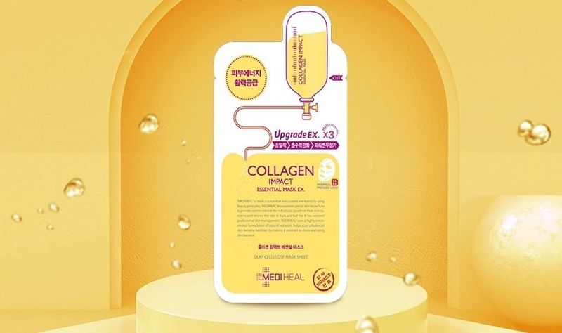 Mặt Nạ Mediheal Collagen phục hồi da Impact Essential Mask Ex