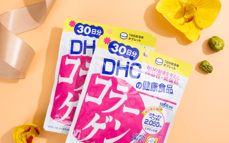 Collagen DHC là viên uống collagen nổi tiếng từ Nhật Bản dành cho tuổi 25