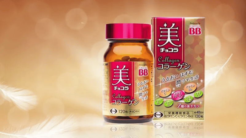 Viên uống collagen BB Chocola hỗ trợ cải thiện làn da thiếu sức sống và mụn nội tiết
