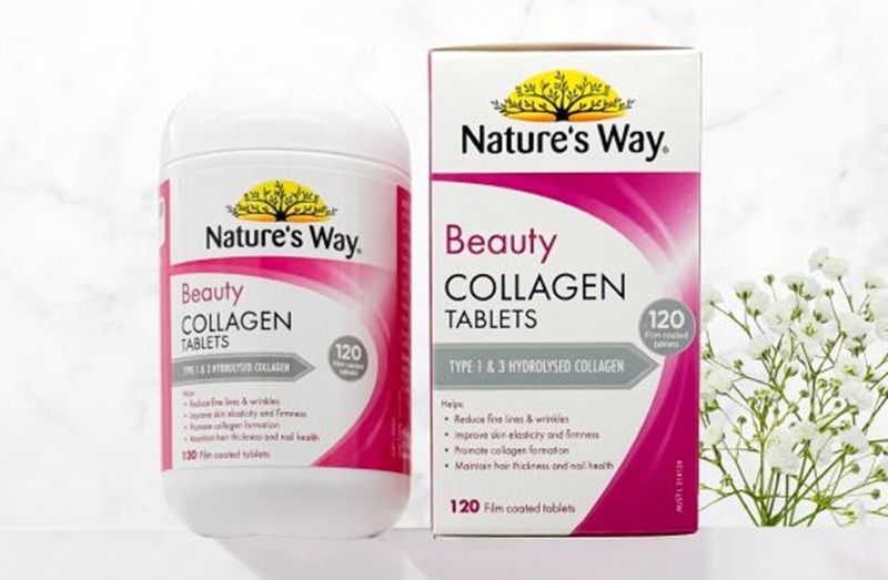 Viên Natures Way Beauty Collagen Tablets