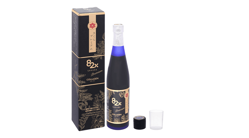 Sakura Premium Collagen là dòng nước uống cao cấp nhất của 82X