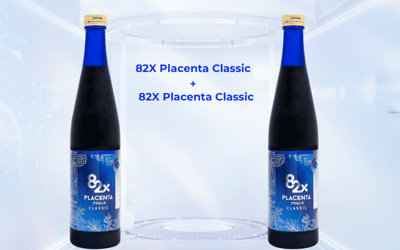 Liệu trình cho da nám cấp độ 2: 82X Placenta Classic + 82X Placenta Classic