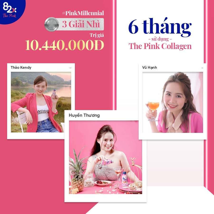 cuộc thi pink millennial của 82x 3