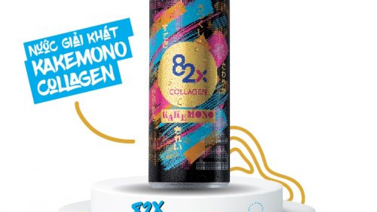 82X Kakemono - Nước uống giải khát Collagen Nhật Bản