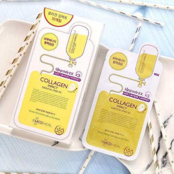 Mặt nạ collagen chống lão hóa Mediheal Collagen Impact Essential Mask EX