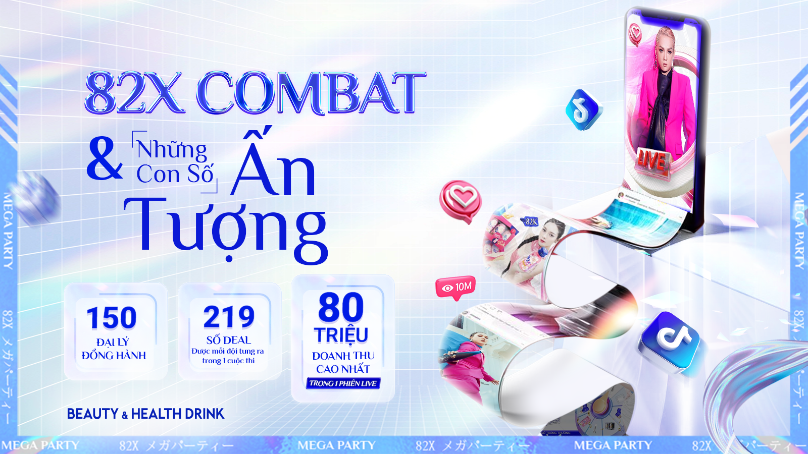 82X Combat và những con số ấn tượng