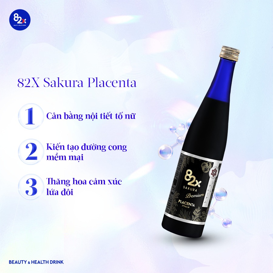 Placenta 82X giúp cân bằng nội tiết, thăng hoa "chuyện yêu" cho nữ giới