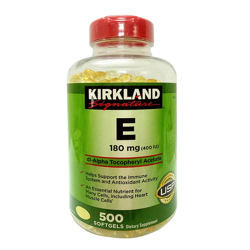 Viên Uống Kirkland Signature Vitamin E 400 Iu